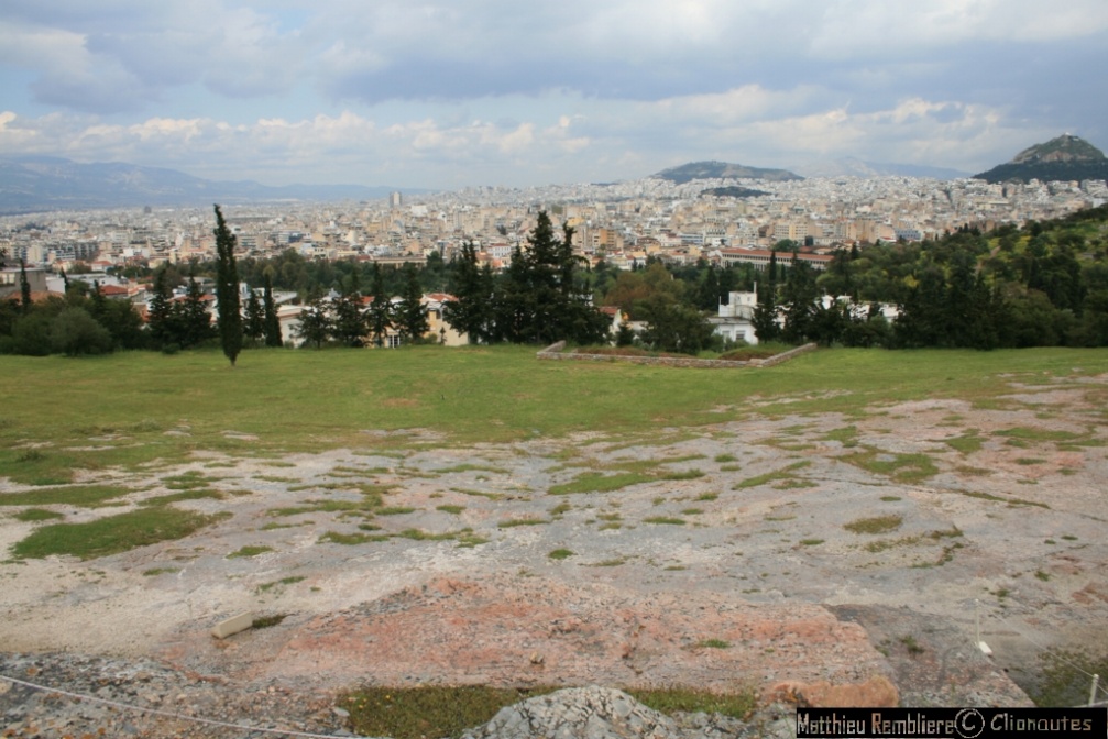 vue de la colline de la Pnyx